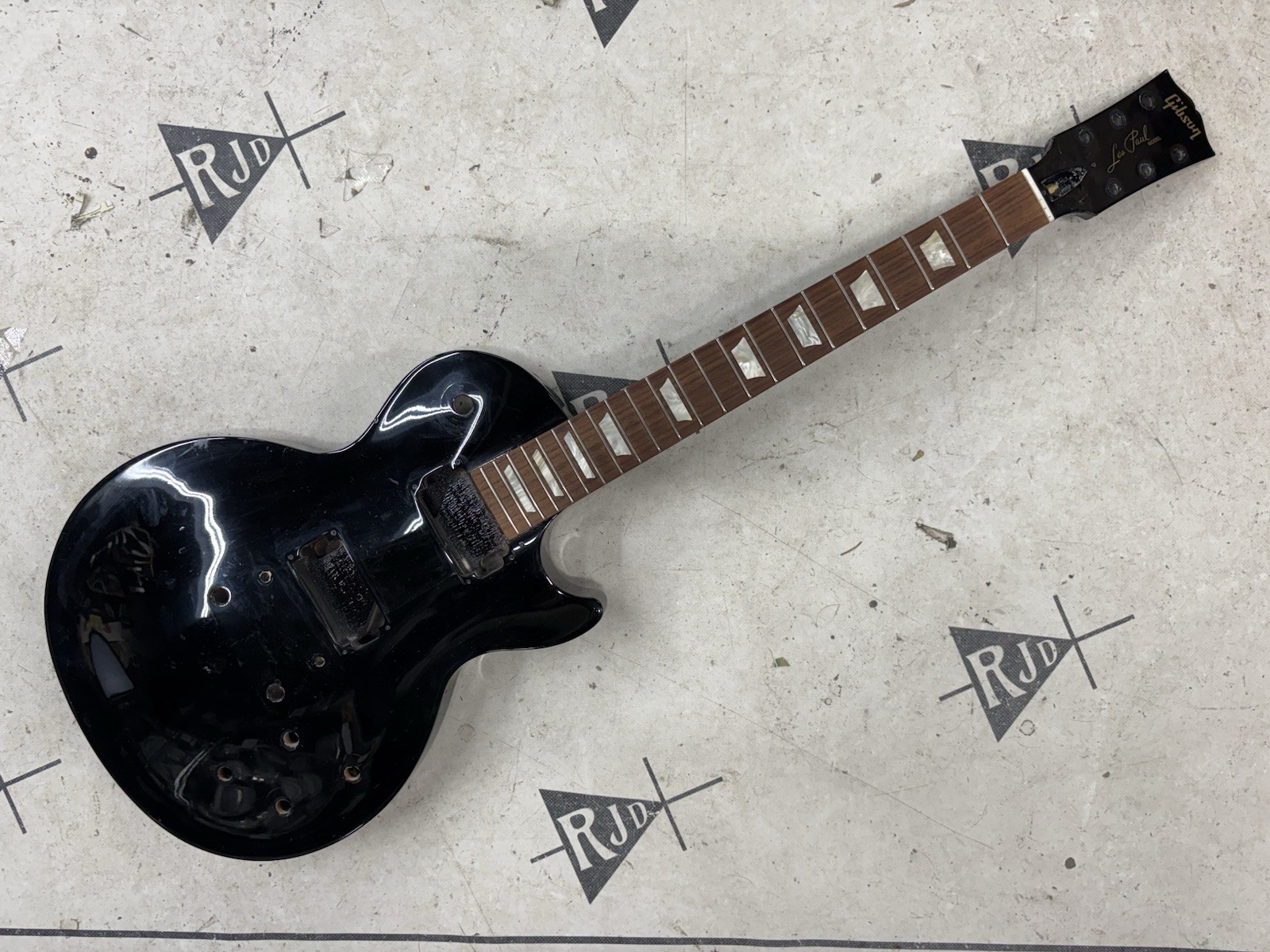 2000 Gibson Les Paul Studio Electric Guitar Husk Ebony Repaired