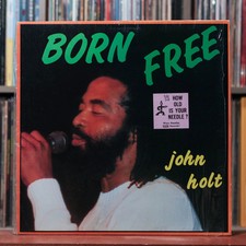 John Holt - Born Free - IN SHRINK 1980's Live And Love, EX/VG