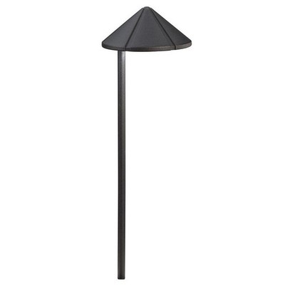 4.3W 3 LED Side Mount Path Light - with Utilitarian inspirations - 20 inches