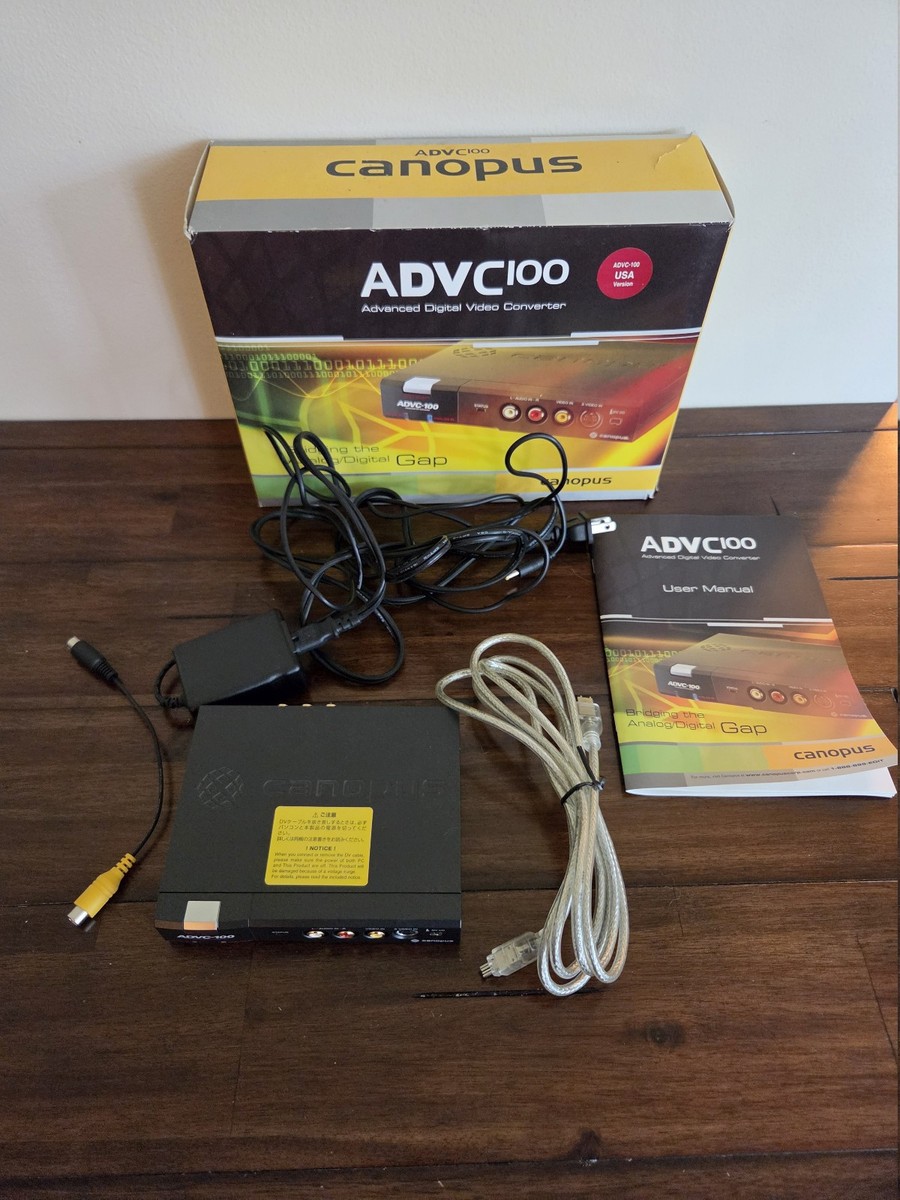Canopus ADVC-100 Analog to Digital Video Converter for sale online