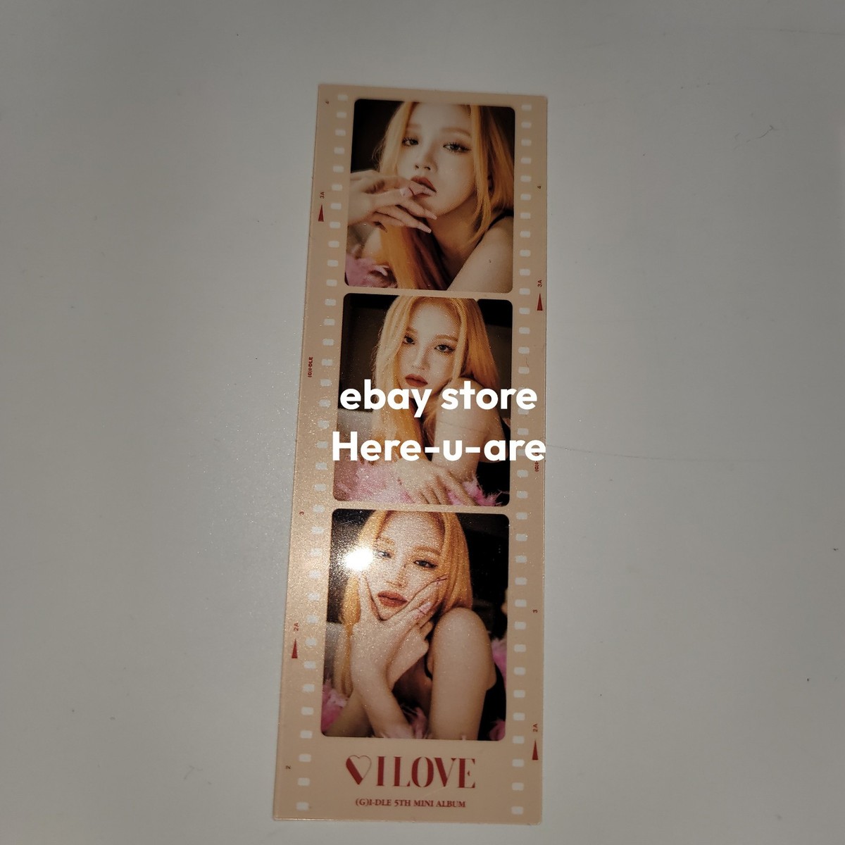 G)I-dle I LOVE Album 5th mini Act ver. Born ver. X-File ver