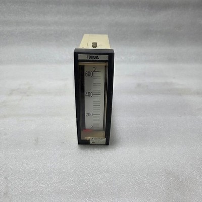 TSURUGA TME-152 ANALOG PANEL TEMPERATURE METER   0-600°C, DC 4-20MA INPUT INDICA