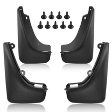 4x Mud Flap Splash Guard Mudguard For 2019-2021 Jeep Cherokee 4-Door 3.2L 2.0L