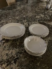 Tommy Bahama Rustic Crackle Melamine Dinnerware Set/4 Plates Bowls YOU CHOOSE