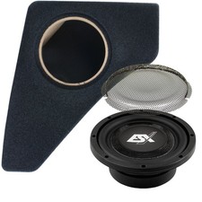Subwoofer für VW Golf 4 - ESX Quantum QXS8D4 20cm Bass + Auto Gehäuse Box