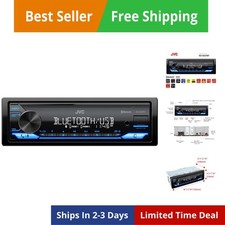 Autoradio con Bluetooth, 100W Ricevitore Media Digitale, 1.5A USB per Caricare De...