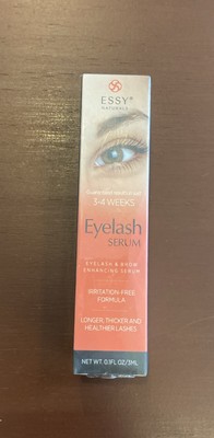 EssyNaturals Eyelash and Brow Growth Serum Irritation Free *3 Months Supply* 3ml