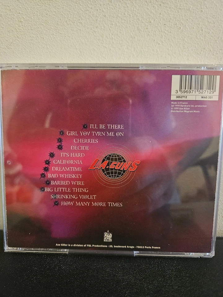 L.A. Guns Shrinking Violet 1999 CD HARD ROCK HEAVY METAL HACHA KILLER RECORDS Foto 4 de 4
