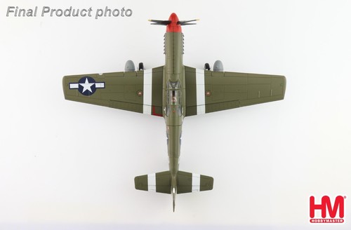 P-51B Mustang, USAAF 4th FG, Steve Pisanos, WW II, Hobby Master 1:48 HA8515 - Picture 7 of 9