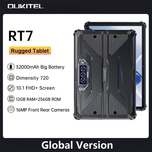 Tablet Robusta 32000mAh Oukitel RT7 TITAN 5G 10.1" 24 GB + 256GB Android 13 Pad 48MP - Imagen 2 de 27