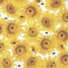 IHR Lunch Napkins Summer Sunflowers Printed 3-ply Disposable Party Serviettes