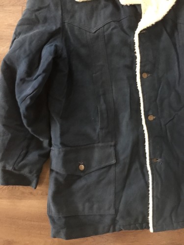 Vintage LEE STORM RIDER Sherpa Ranch Coat Jacket Size MEDIUM - Picture 7 of 11