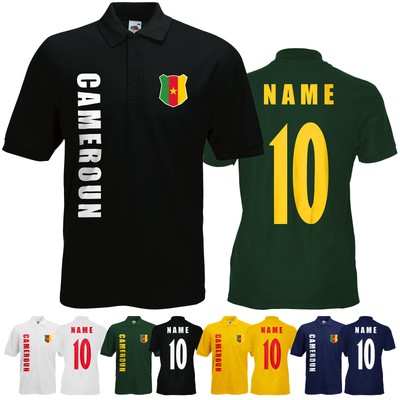 WM 2018 Kamerun CAMEROON T-Shirt Trikot Name Nummer