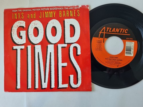 INXS and Jimmy Barnes - Good Times 7'' Vinyl US - Picture 1 of 5