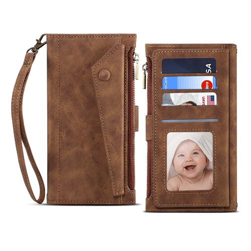 For Google Pixel 6 7 8 9 Pro Crossbody Zipper Wallet PHone Case Flip Card Holder - Picture 61 of 61