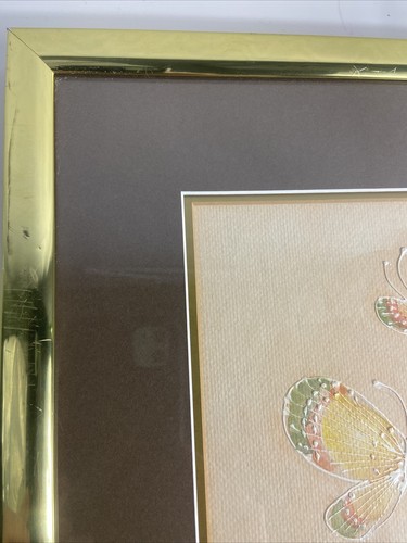 Jack Herland Original signiertes Gemälde Schmetterlinge Acryl Teig - Bild 7 von 11
