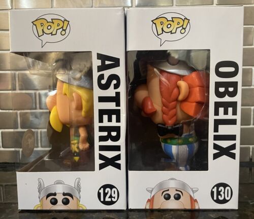 Asterix & Obelix Pop! Funko Vinyl Figure No 129 & 130 - 第 3/11 張圖片