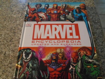 2 Marvel Encyclopedias , Characters and Updated and Expanded Read