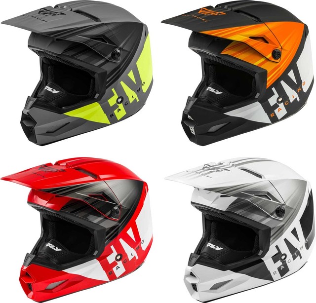 X-Large Fly Racing 2020 Kinetic Cold Weather Helmet Matte Orange//Black//White