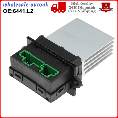 New Heater Blower Motor Fan Resistor For Citroen C2 C3 Pluriel C5 6441.L2 6441L2 - Picture 8 of 8