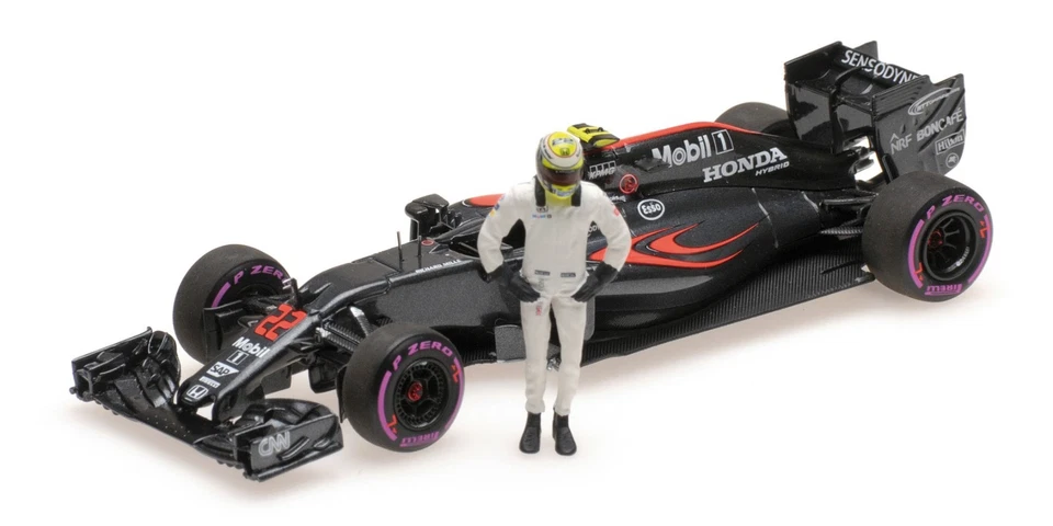Minichamps McLaren MP4-31 #22 Abu Dhabi GP 2016 - Jenson Button escala 1/43 Foto 4 de 4