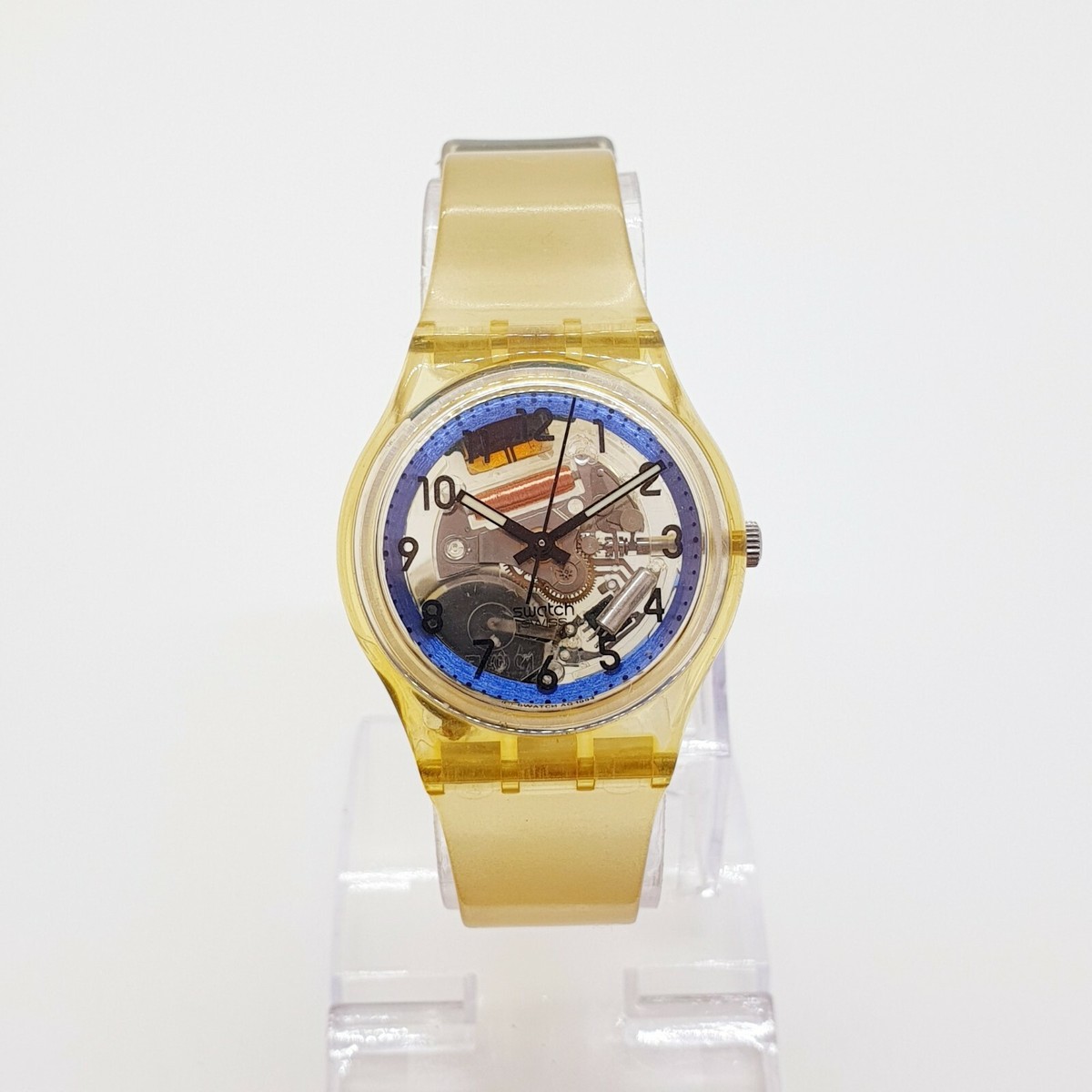 レア swatch スケルトン GOLDEN JELLY ゴールデンジェリー レア swatch スケルトン GOLDEN JELLY ゴールデンジェリー
