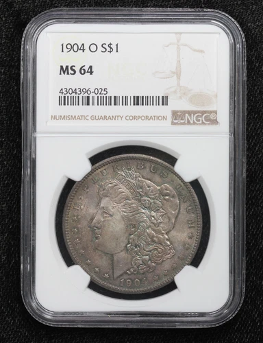 1904-O Morgan Dollar NGC MS-64 Toned 2078