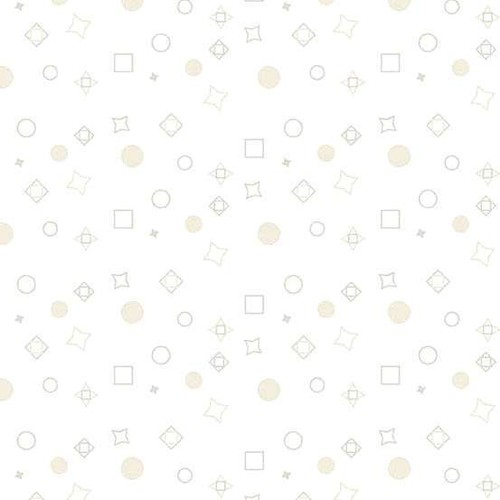 Andover Fabrics - Still - Space Junk - White, Fabric BTY - Bild 1 von 5
