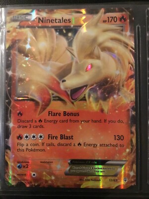Pokemon 13/83 Ninetales-EX - Generations Holo Pokemon 13/83 Ninetales-EX - Generations Holo