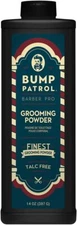 Bump Patrol Barber Pro Grooming Powder - Talc Free Hair and Body Powder for Men