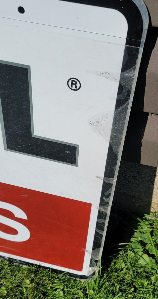 Uhaul Rentals Double Sided Aluminum Metal Sign 41
