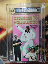 Ozzy Osbourne Ozzy Goes To Hollywood VHS Tape Sealed Intro Promo Tape IGS 7.5/7!