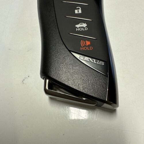 OEM LEXUS SMART KEY MANDO A DISTANCIA SIN LLAVE HYQ14FBF CUERO METAL LLAVE BUEN ESTADO - Imagen 2 de 8