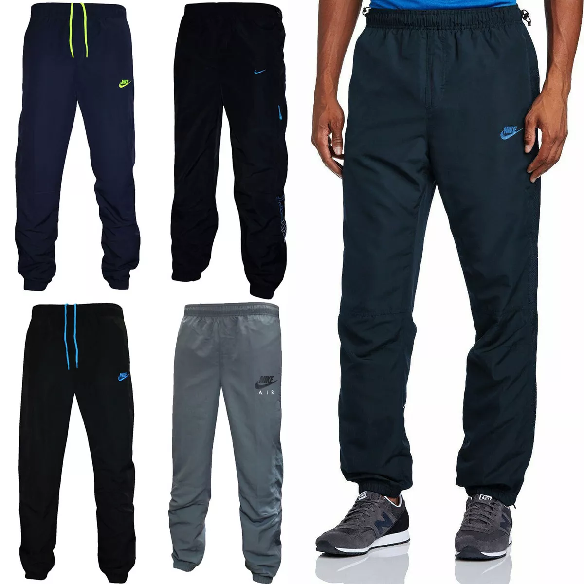 Nike Mens Woven Pants Light Weight Jogging Bottoms Sports Activewear Joggers