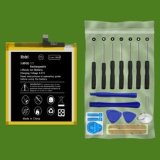 Large Capacity 4100mAh Displaceable Battery Tools f Motorola Moto G Fast XT2015