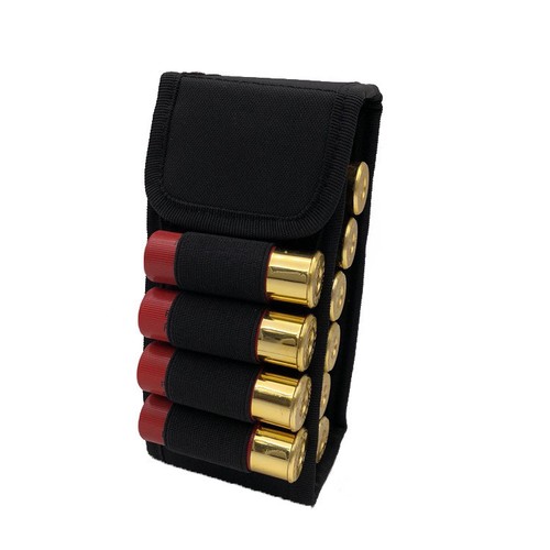 Tactical Molle Shotgun Shell Ammo Pouch Belt Holder Cartidge Bag 16 Round 12G - Picture 13 of 17