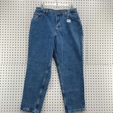 Vintage Gitano Women's High Waist Denim Tapered Mom Jeans 18 Petite 31X29.5