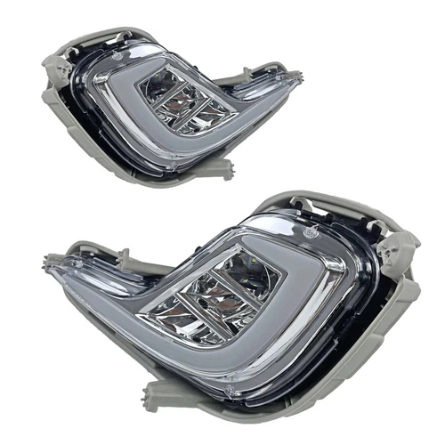 Faro antiniebla LED para parachoques delantero luz de circulación diurna DRL para Hyundai Accent 2012-2017 - Imagen 4 de 5