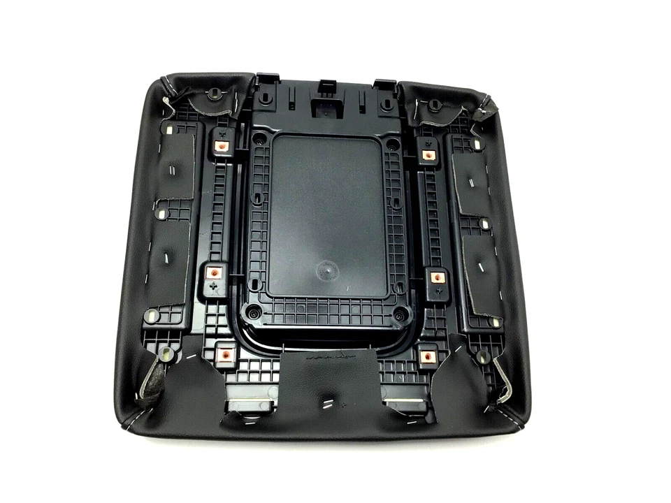 Переднее центральное сиденье Chevrolet Silverado GMC Sierra черная кожаная крышка подлокотника изготовитель оборудования - Изображение 2 из 4