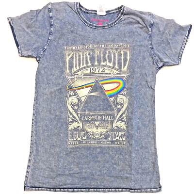 Pink Floyd Carnegie Hall Burnout Official Merchandise T-Shirt M/L/XL/2XL Neu
