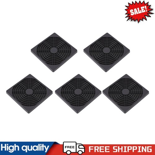 5 Stück 90 mm PC Computer Gehäuselüfter Staubfilter Bildschirm Kunststoff Staubdicht Gitter #g