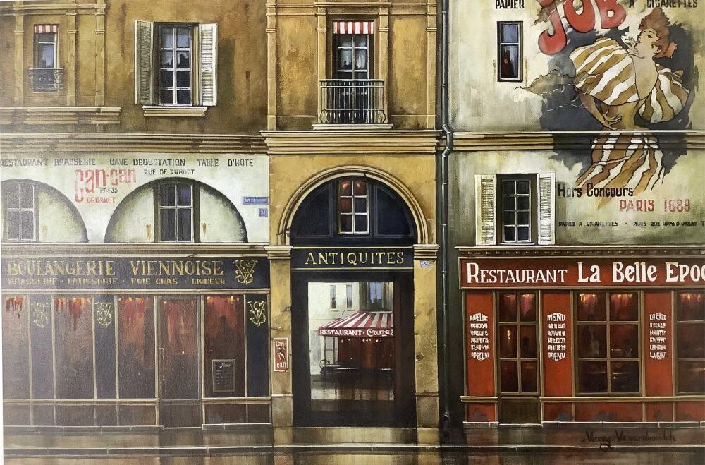 Antique Alexey Alexandrovitch “Boulangerie Viennoise” #15/95