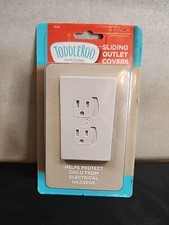 Toddleroo 6143 Sliding Outlet Covers For Children 4 PACK