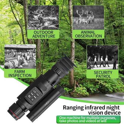 Wifi Night Vision Rifle Scope IR 940nm 3.5X Zoom Scope With Ballistic Calculator - Picture 9 of 14