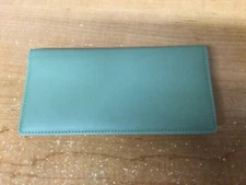 RFID protected Wallet, Clutch, light green, Credit Card holder, women