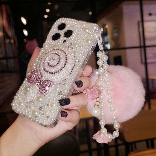 Pour iPhone 16 Plus Coque Paillettes Luxe Diamant Strass 3D pour Femme Fille - Photo 16 sur 50