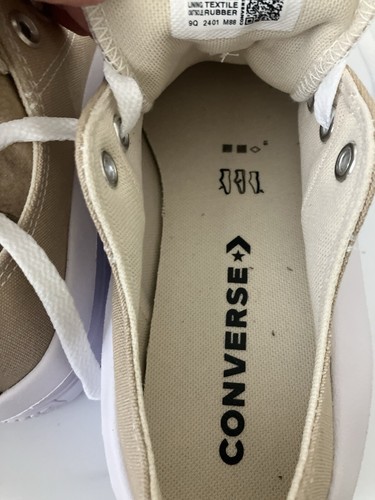 Converse Chuck Taylor All Star Platform CTAS Ox Move Nutty Granola Women's Sze 9 - Picture 9 of 12
