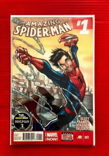 AMAZING SPIDER-MAN #1 FIRST SILK VERY FINE/NEAR MINT BUY TODAY AT RAINBOW COMICS