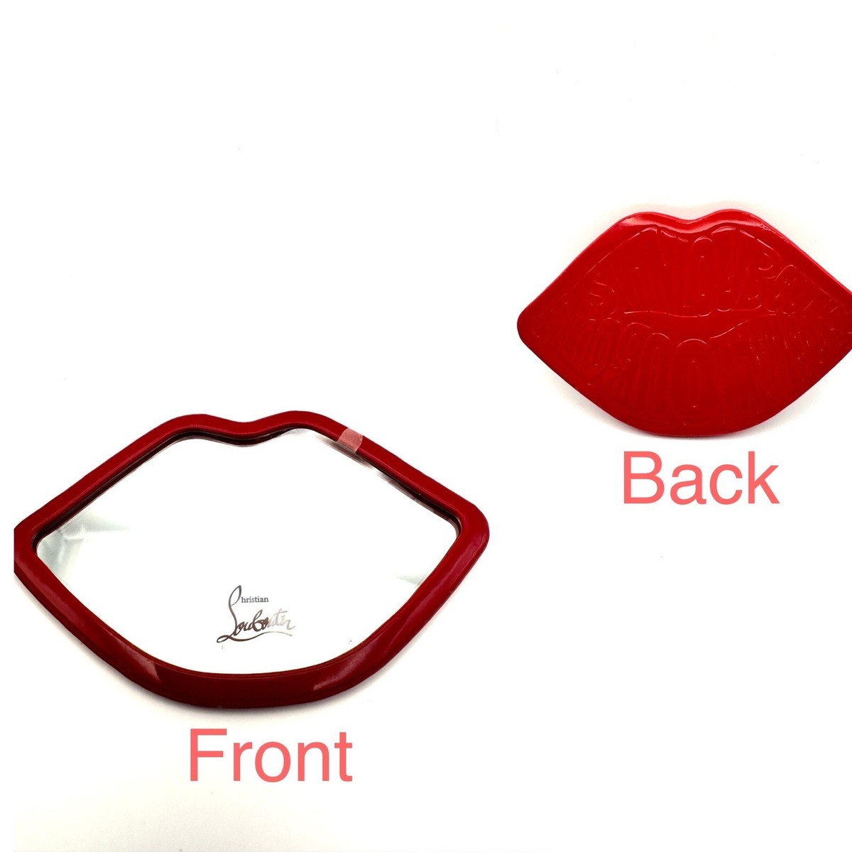Christian Louboutin Compact Pocket Red Lip Shape Mirror | eBay display picture 1