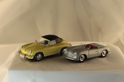 1/43 Collection Auto. Set of 2. PORSHE   356 Coupe / PORSHE 356 Roadster 1948 y